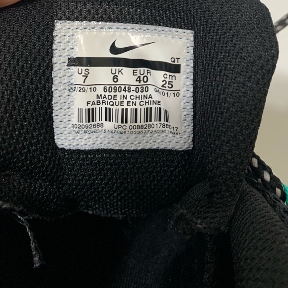 Nike Air Max 95 Grape Purple Grey Black Teal Mens Size 7 609048-030 Rare - Picture 7 of 13